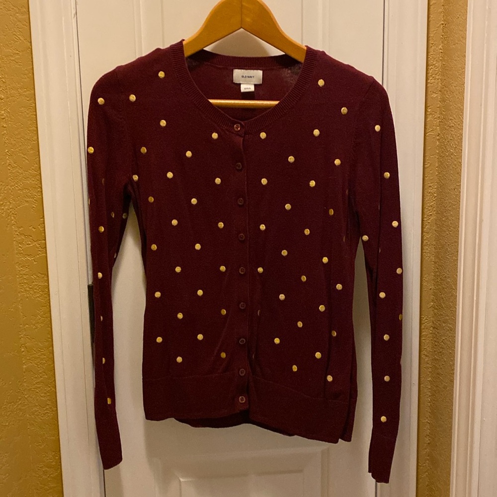 Old navy button up cardigan.